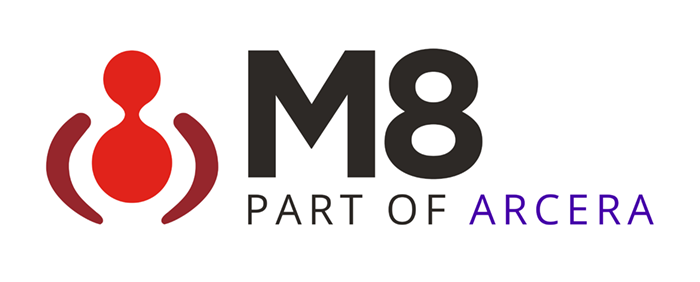 M8_PART OF ARCERA_COLOUR Logotipo